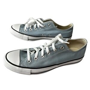 Converse Chuck Taylor All Star Lift Ox Platform Shoes Light Blue Unisex Sz 10 W